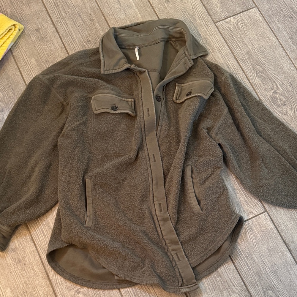 FP ruby oversized shirt jacket